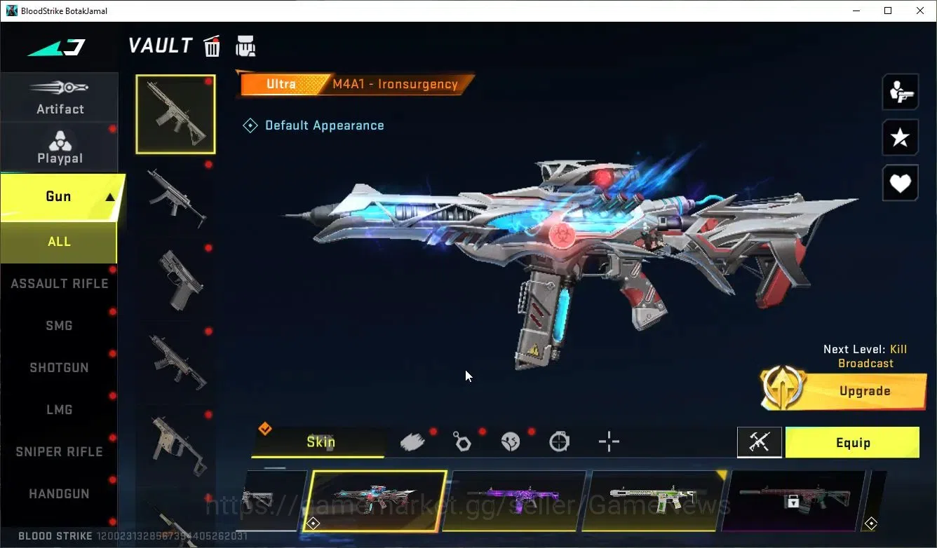 Blood Strike Accounts ASIA|5 ULTRA [Ethan-Arcade,BitStrike,M4A1,Origin12 image 8