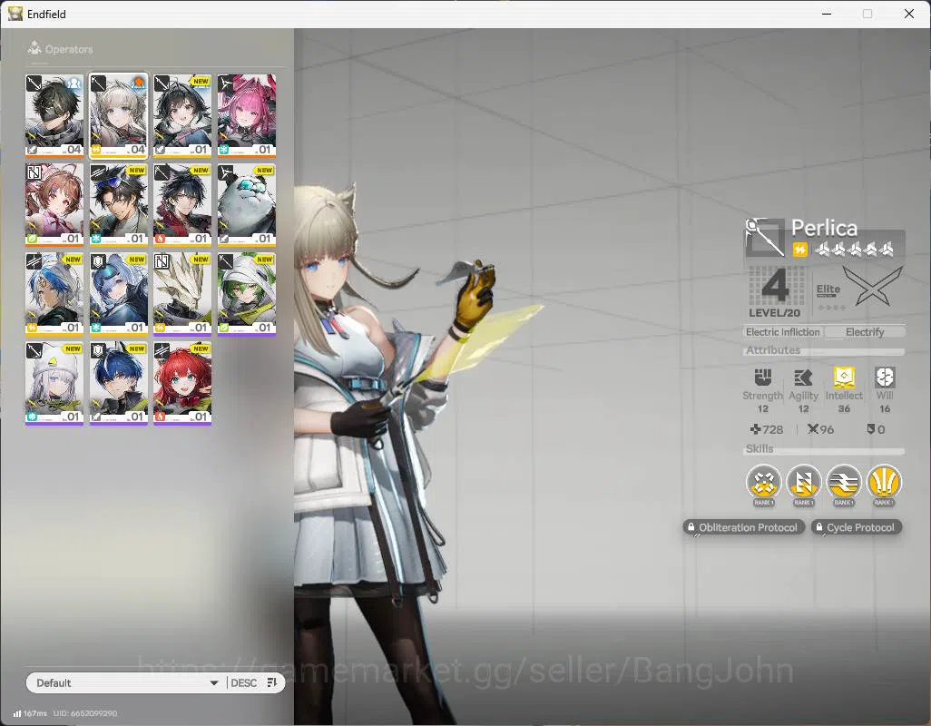 Arknights: Endfield Accounts NA EU | starter fresh account, Yvonne, Ardelia mor image 2