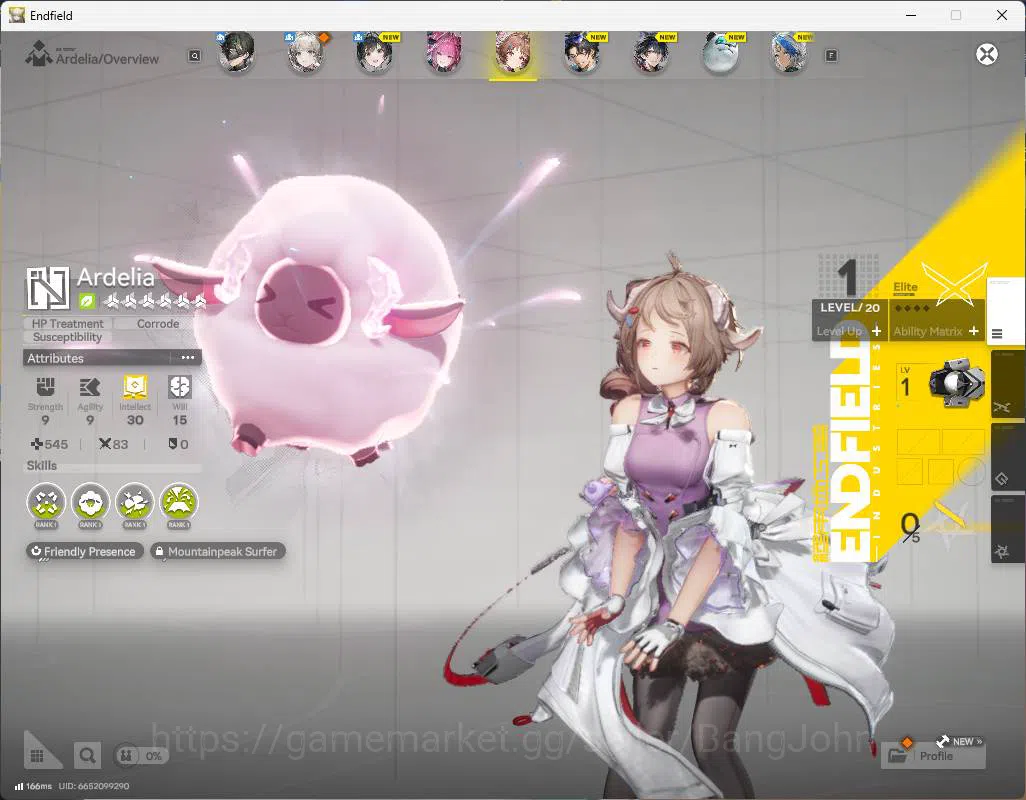 Arknights: Endfield Accounts NA EU | starter fresh account, Yvonne, Ardelia mor image 4