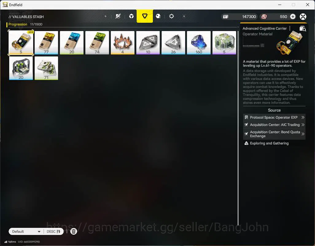 Arknights: Endfield Accounts NA EU | starter fresh account, Yvonne, Ardelia mor image 7