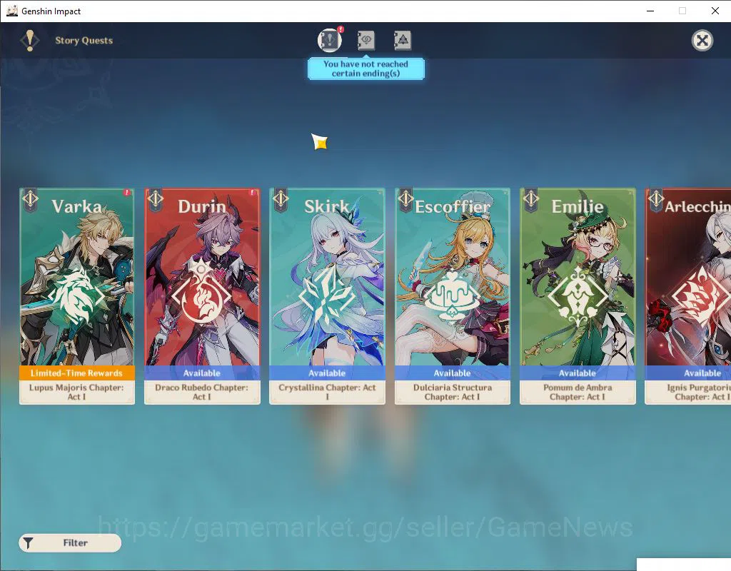 Genshin Impact Accounts ASIA|AR 58|10  Limited +7(*5Weapon)|Neuvillate+Sig image 12