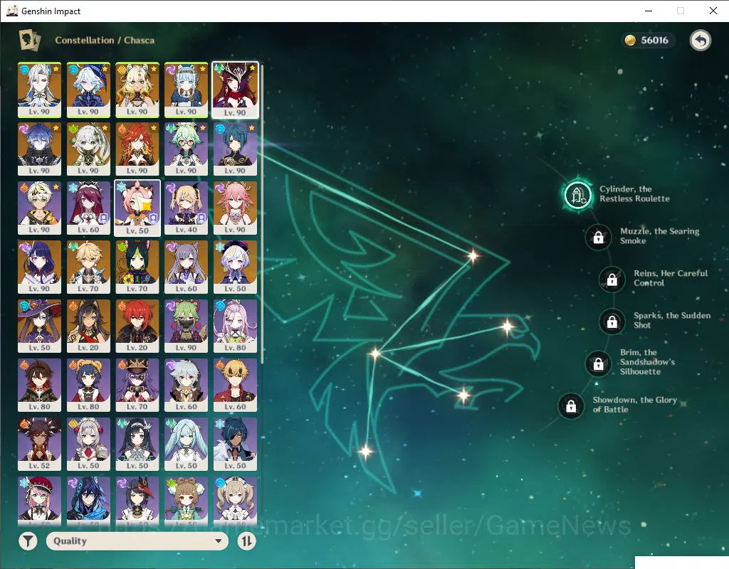 Genshin Impact Accounts ASIA|AR 58|10  Limited +7(*5Weapon)|Neuvillate+Sig image 4