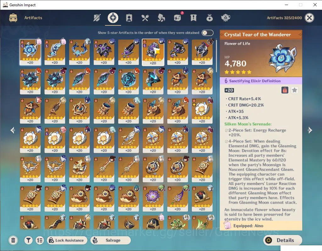 Genshin Impact Accounts ASIA|AR 58|10  Limited +7(*5Weapon)|Neuvillate+Sig image 6