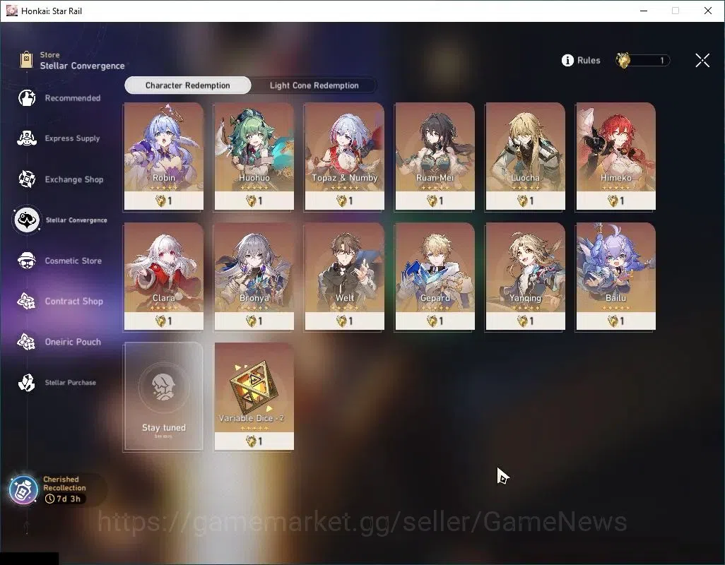 Honkai Star Rail Accounts Asia|TL 54| 1 Golden Companion | 4 Limited | Silve image 13