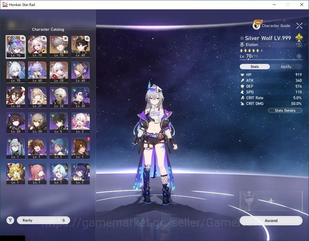 Honkai Star Rail Accounts Asia|TL 54| 1 Golden Companion | 4 Limited | Silve image 4