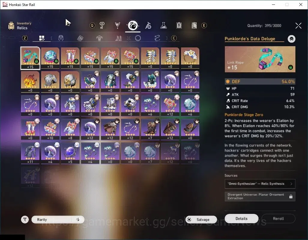 Honkai Star Rail Accounts Asia|TL 54| 1 Golden Companion | 4 Limited | Silve image 7