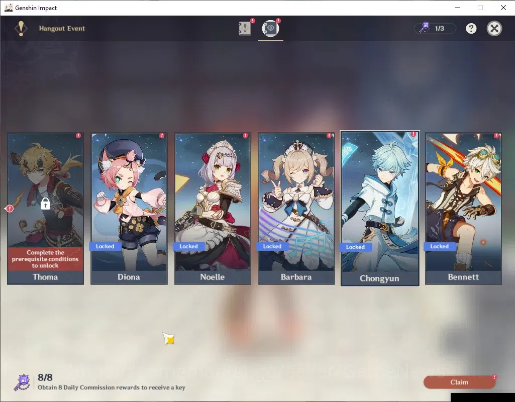 Genshin Impact Accounts Asia|AR 35|2 Limited (Mavuika,Emilie) + 2 Char Sta image 17