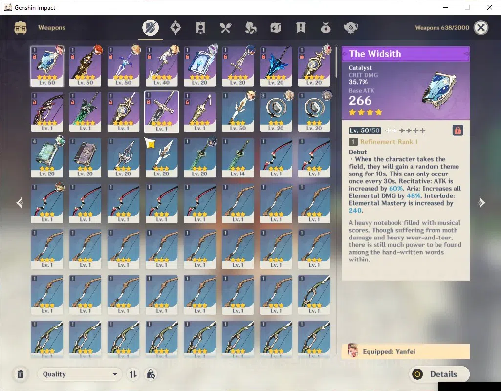 Genshin Impact Accounts Asia|AR 35|2 Limited (Mavuika,Emilie) + 2 Char Sta image 3