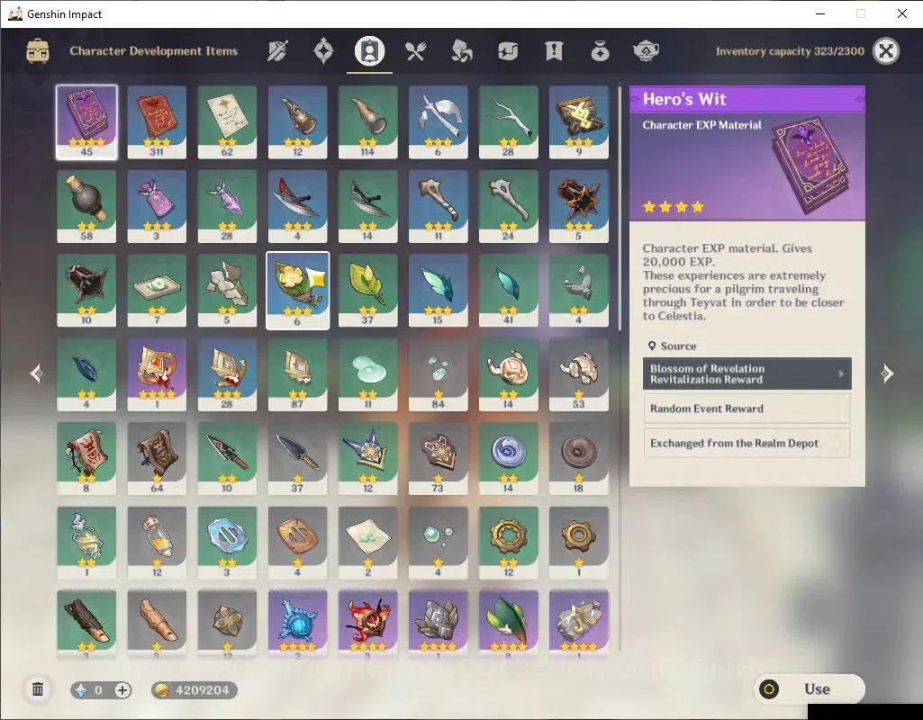 Genshin Impact Accounts Asia|AR 35|2 Limited (Mavuika,Emilie) + 2 Char Sta image 5