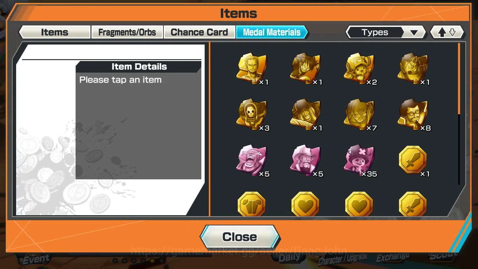 One Piece Bounty Rush Accounts GLOBAL | 3EX | 5elders Nusjuro | SK Borsalino |4em image 10
