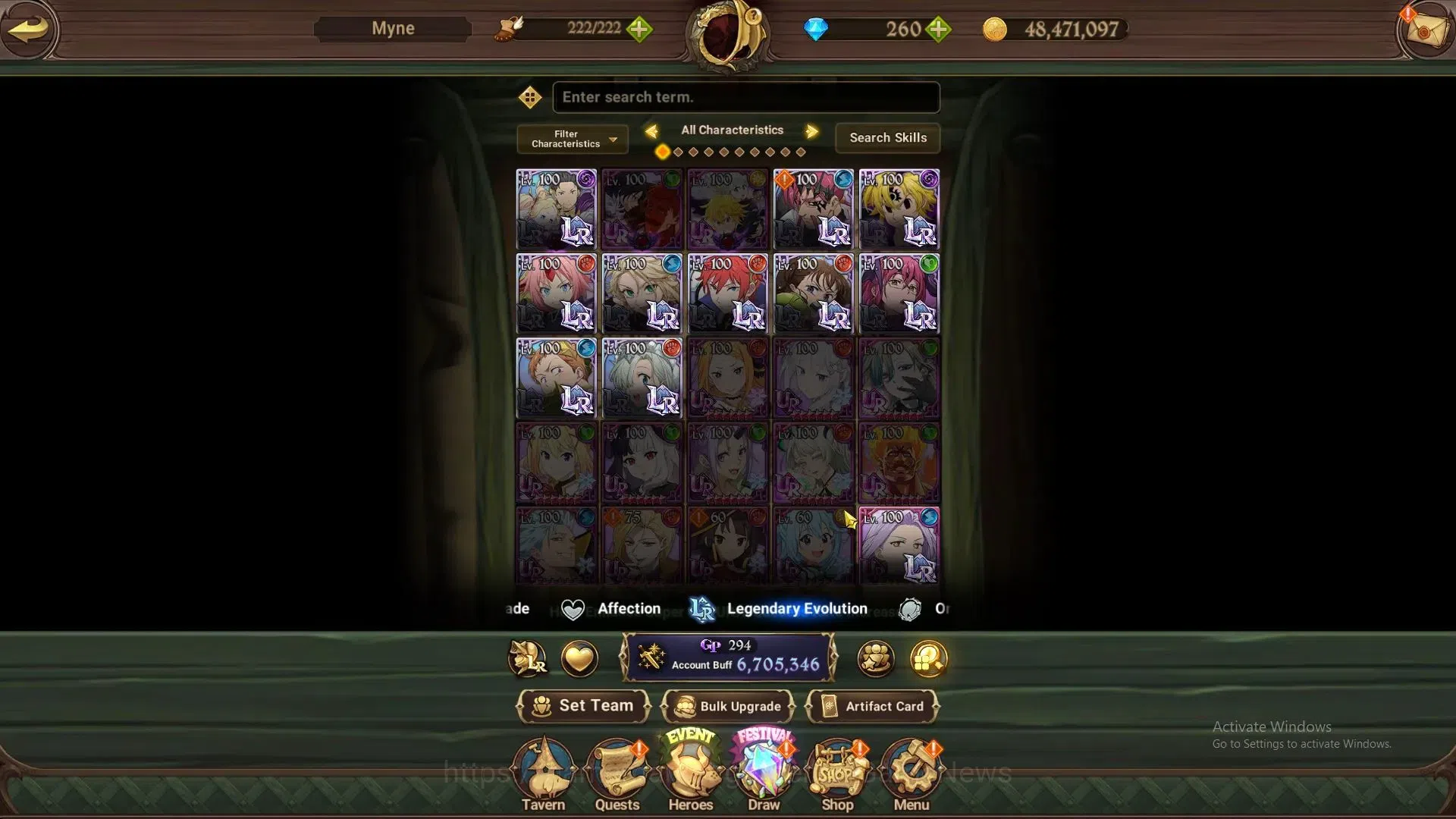 The Seven Deadly Sins: Grand Cross Accounts ASIA|6,7M CC|260 DM|9 LR+9 UR+Many Collab|SubaruBt image 13