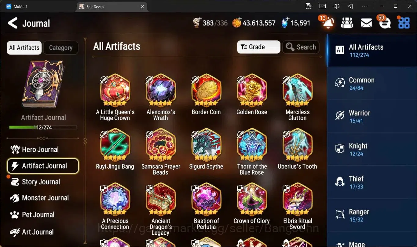 Epic Seven Accounts High-End Global Unverif |21 ML(E Ilynav,RO Light,Belian,Harsetti,SOTD Diene,DD Day Etc.)|PoH ON|SS 12