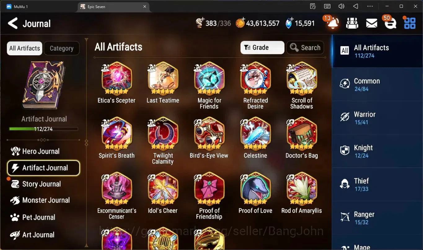Epic Seven Accounts High-End Global Unverif |21 ML(E Ilynav,RO Light,Belian,Harsetti,SOTD Diene,DD Day Etc.)|PoH ON|SS 15
