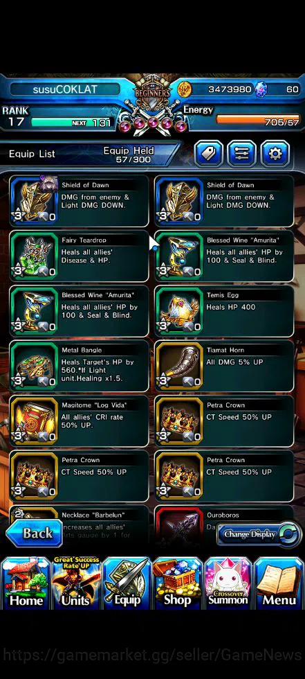 Grand Summoners Accounts Global|Rank 17|Starter|9 Ascend|EmiyaTW,Summer (Mi image 7