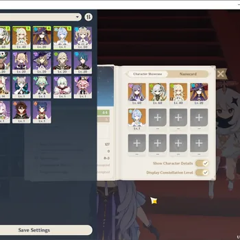 Genshin Impact Accounts Mid Game Asia|AR 44| 2 Limited (Odette,Nahida) + 1 Standard Keqing|Reuni ON|Female MC|Take