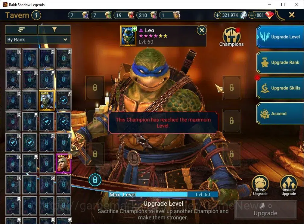 Raid: Shadow Legends Accounts Best Starter 1 Myth Ash'Nar + 3 Turtle Combo(Leona image 16