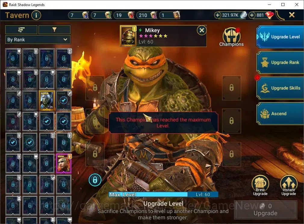 Raid: Shadow Legends Accounts Best Starter 1 Myth Ash'Nar + 3 Turtle Combo(Leona image 17