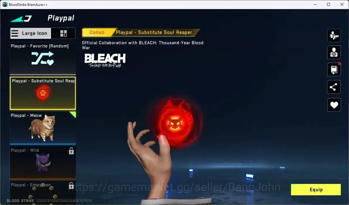 Blood Strike Accounts ASIA | COLLAB BLEACH UZI-ZANGETSU| BLEACH SPIKE-TO image 2