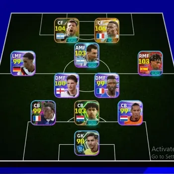 eFootball Accounts High-End Mobile |PW 3122|BIGT Mbappe|Epic Kluivert Rijkaard Aguero|Shwt Yamal Messi4card|Coach