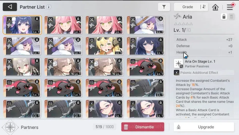 Chaos Zero Nightmare Accounts ASIA|Lv 54|8 SSR[Tenebria+Sign,Adelheid,Diana,Tiph image 5