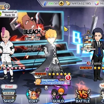Bleach: Brave Souls Accounts Starter Global | 73K BP+10K Orb|Fresh Story|Ichigo Renewed,TYBW25|Bazz-B TYBW|Yumichika