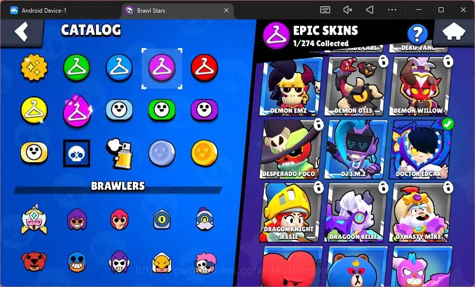 Brawl Stars Accounts Global | 454 Thropy | 12 Brawler | 1 Max Lv Hyperc image 1