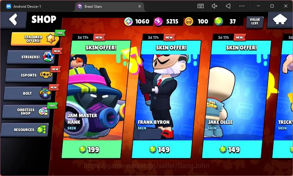 Brawl Stars Accounts Global | 454 Thropy | 12 Brawler | 1 Max Lv Hyperc image 4