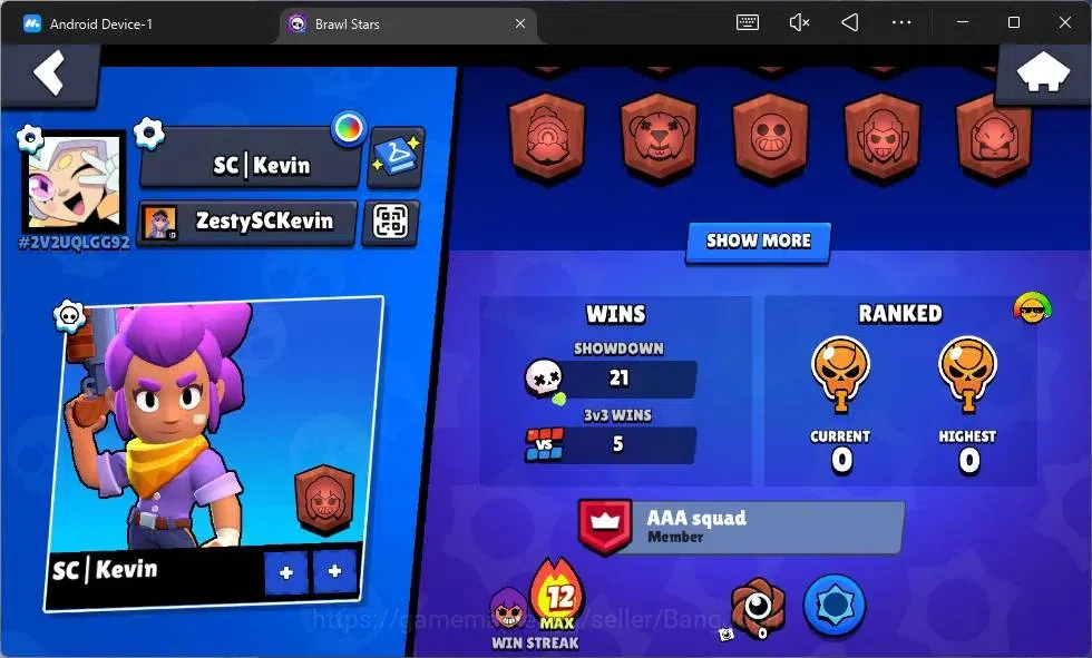 Brawl Stars Accounts Global | 454 Thropy | 12 Brawler | 1 Max Lv Hyperc image 5