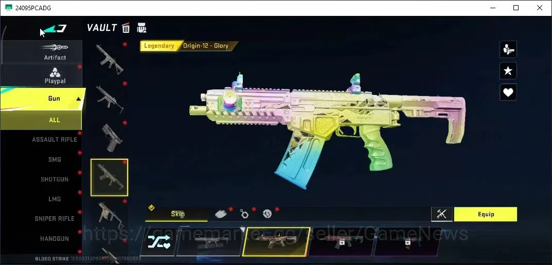 Blood Strike Accounts ASIA| ETERNAL UZI-Star Chaser|Ultra Meele [Lightbl image 11