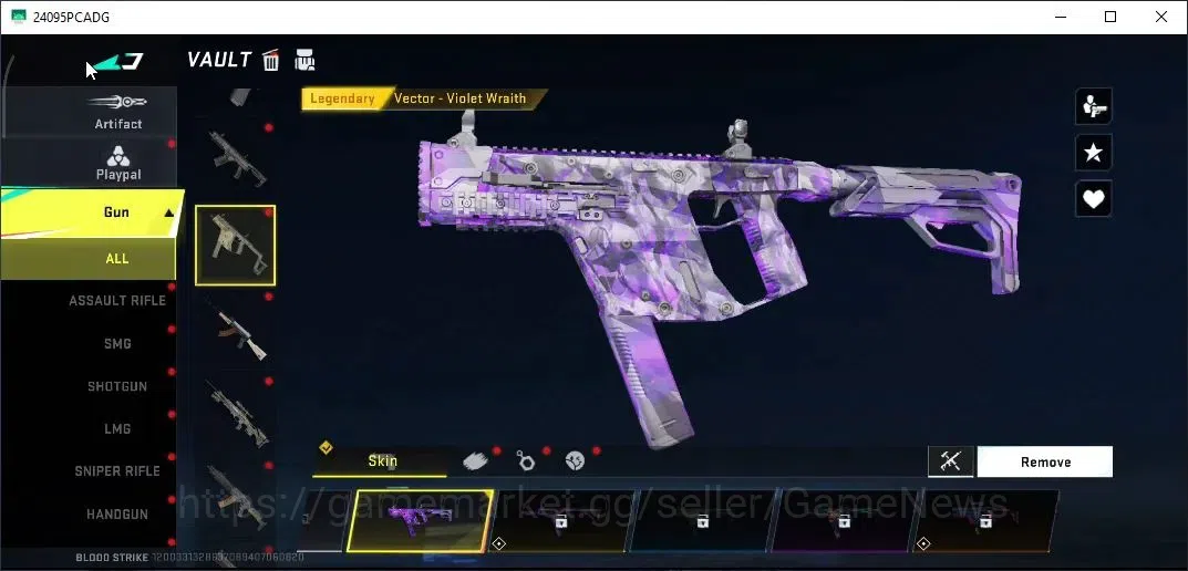 Blood Strike Accounts ASIA| ETERNAL UZI-Star Chaser|Ultra Meele [Lightbl image 12