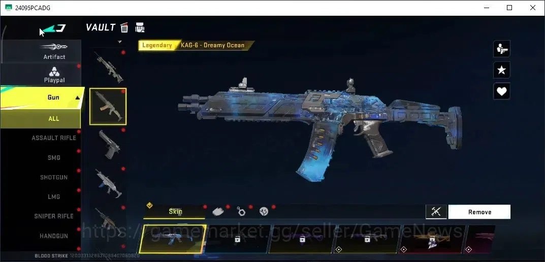 Blood Strike Accounts ASIA| ETERNAL UZI-Star Chaser|Ultra Meele [Lightbl image 15