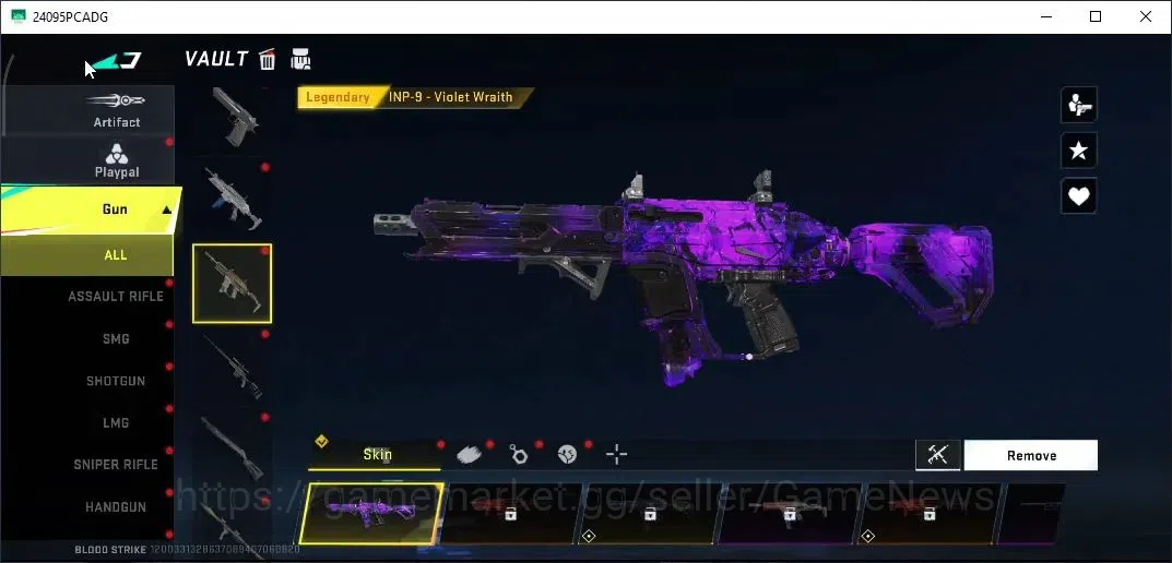 Blood Strike Accounts ASIA| ETERNAL UZI-Star Chaser|Ultra Meele [Lightbl image 18