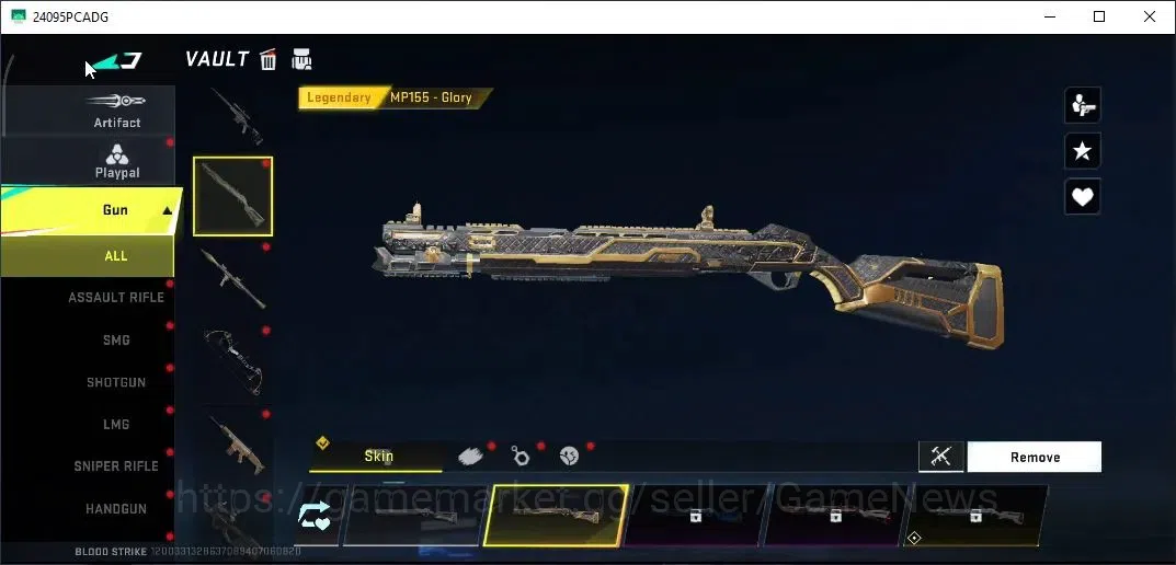 Blood Strike Accounts ASIA| ETERNAL UZI-Star Chaser|Ultra Meele [Lightbl image 19