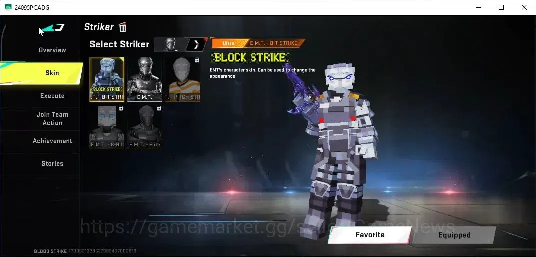Blood Strike Accounts ASIA| ETERNAL UZI-Star Chaser|Ultra Meele [Lightbl image 3