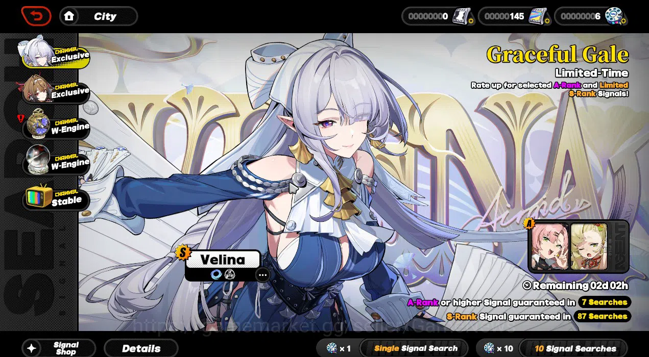 Zenless Zone Zero Accounts Starter ASIA|IK 05|Fresh Starter S1 Prologue + 6 EMT|1 Limited [Velina Airgid]|All Unset|MC 7