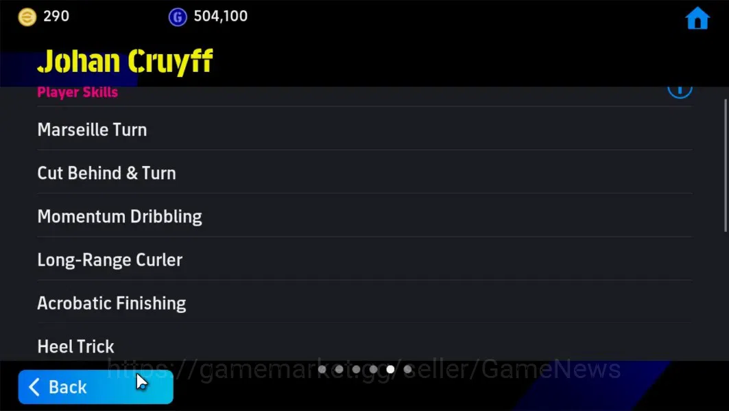 eFootball Accounts Android|Epic Johan Cruyff,Andrea Pirio,Steven Gerr image 7