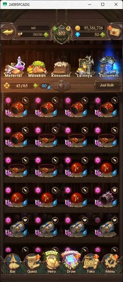 The Seven Deadly Sins: Grand Cross Accounts Endgame Global|3.0M CC|3 LR|9 UR|LR King Fairy 6/6|UR Menor 1/6,Escanor 17