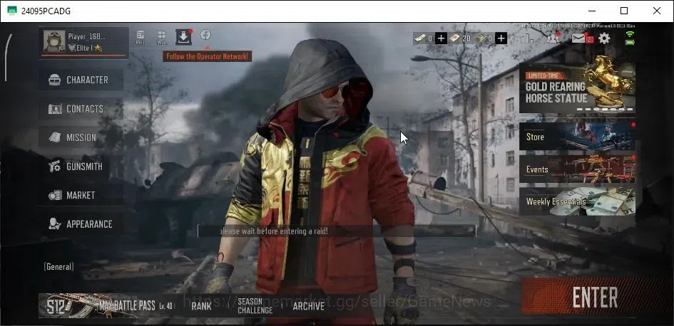Arena Breakout Accounts High-End MOBILE Lvl 30|SV 16M|CV 13M|2 Set Corpo & RL|Vector 9 Abomi,M110 QS,MP5 Forest,AK 12 1