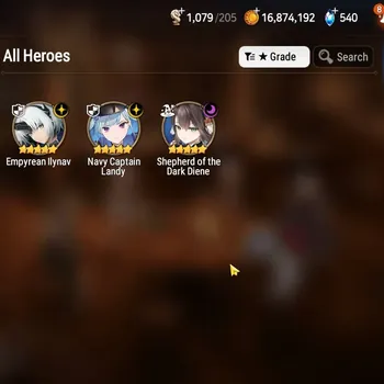 Epic Seven Accounts Limited Hero Asia UnVerif|Mor 14|3 ML(Sheperd Dark Diene,Emp ilynav,NC