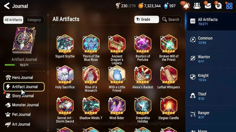 Epic Seven Accounts Starter GLOBAL Unverif|NewEra|9 ML[Shepherd of the Dark Diene,SP Politis,Etc]+Estelle,TA 9