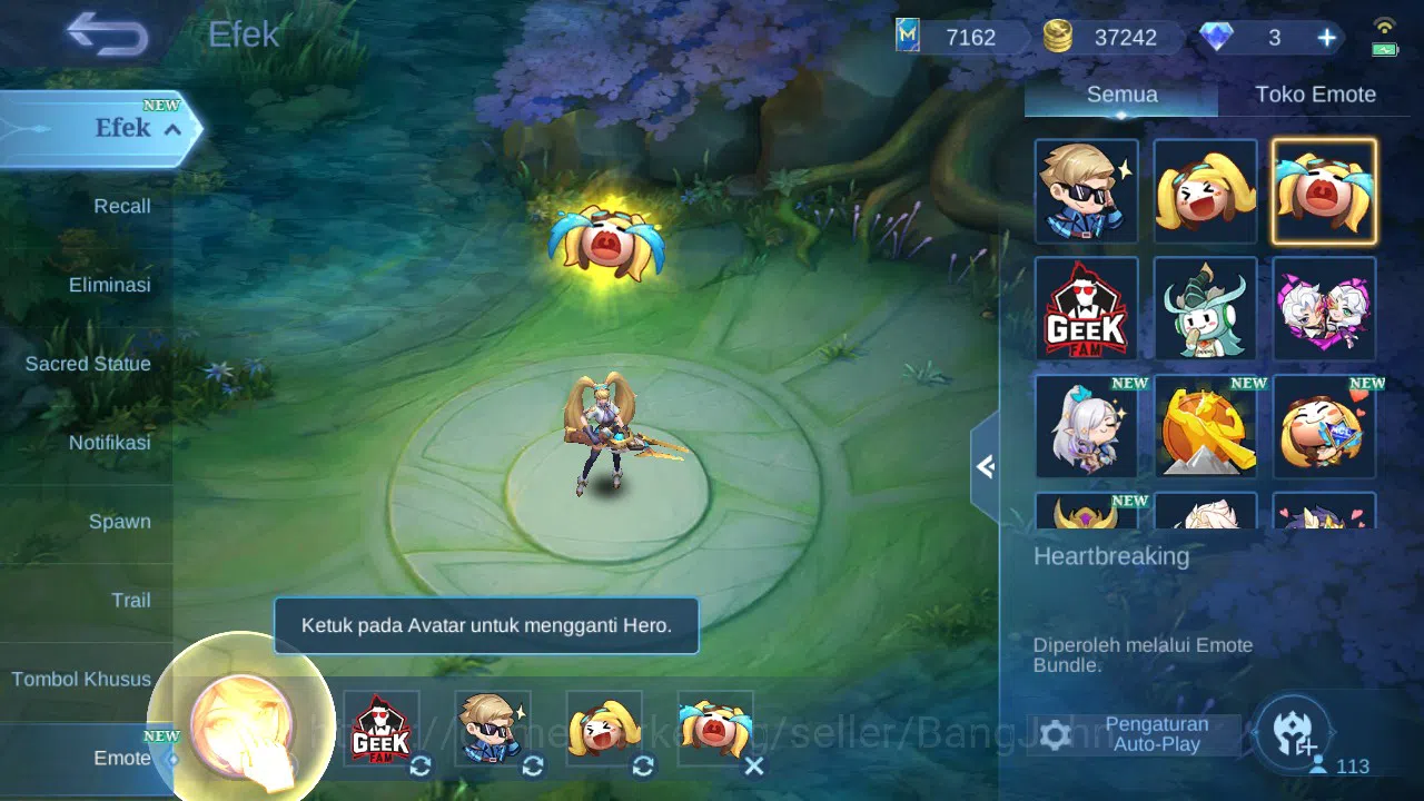 Mobile Legends: Bang Bang Accounts GLOBAL Hero 113 Skin 155 | Stunt Chou | Luckybox F image 11