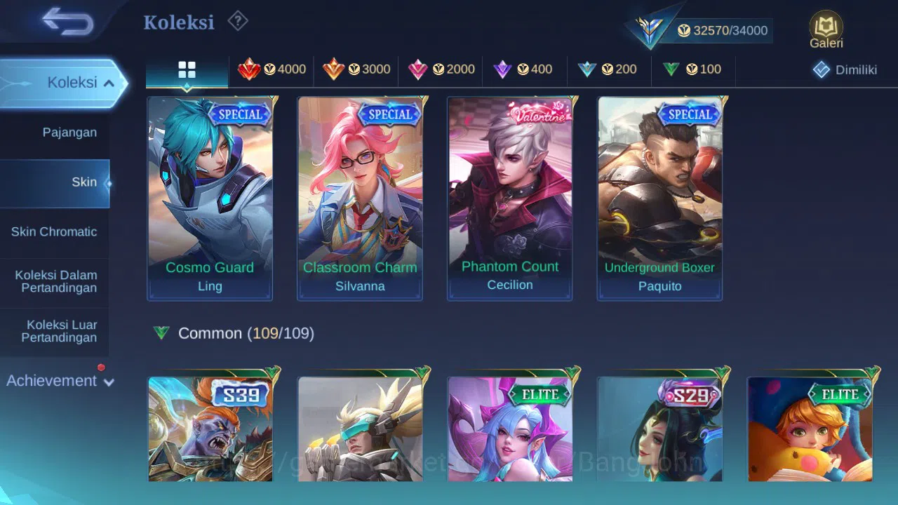 Mobile Legends: Bang Bang Accounts GLOBAL Hero 113 Skin 155 | Stunt Chou | Luckybox F image 7