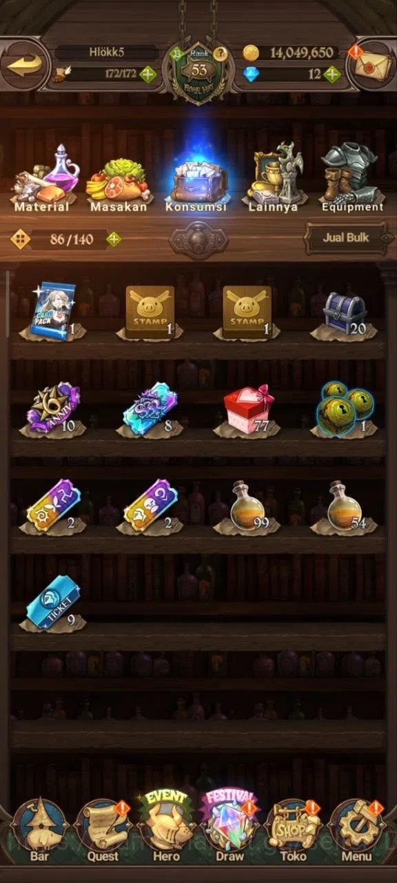 The Seven Deadly Sins: Grand Cross Accounts Endgame GLOBAL|1.08M CC|1LR Roxy|UR Salos,Despair 13