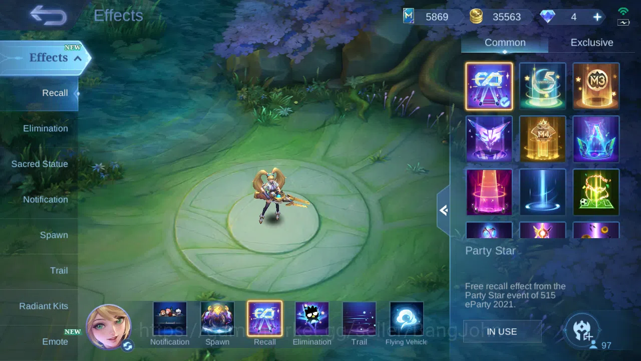 Mobile Legends: Bang Bang Accounts Others Hero 97 | Skin 133 | 1 Starlight Card | Zenith Vexana | Luckybox (Saber ,Akai 12