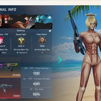 Blood Strike Accounts Rare Skin ASIA | 2 ETERNAL GUNS:MP7-Tidesong,D Eagle-Scorpius|11 Collab:AOT/OPM/LS/7DS|3 Limited|8