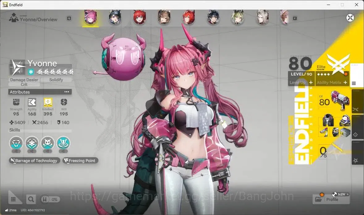 Arknights: Endfield Accounts ASIA|Lv54|5Limited+3Sign|[Yvonne,Gilberta(P3),Laev image 2