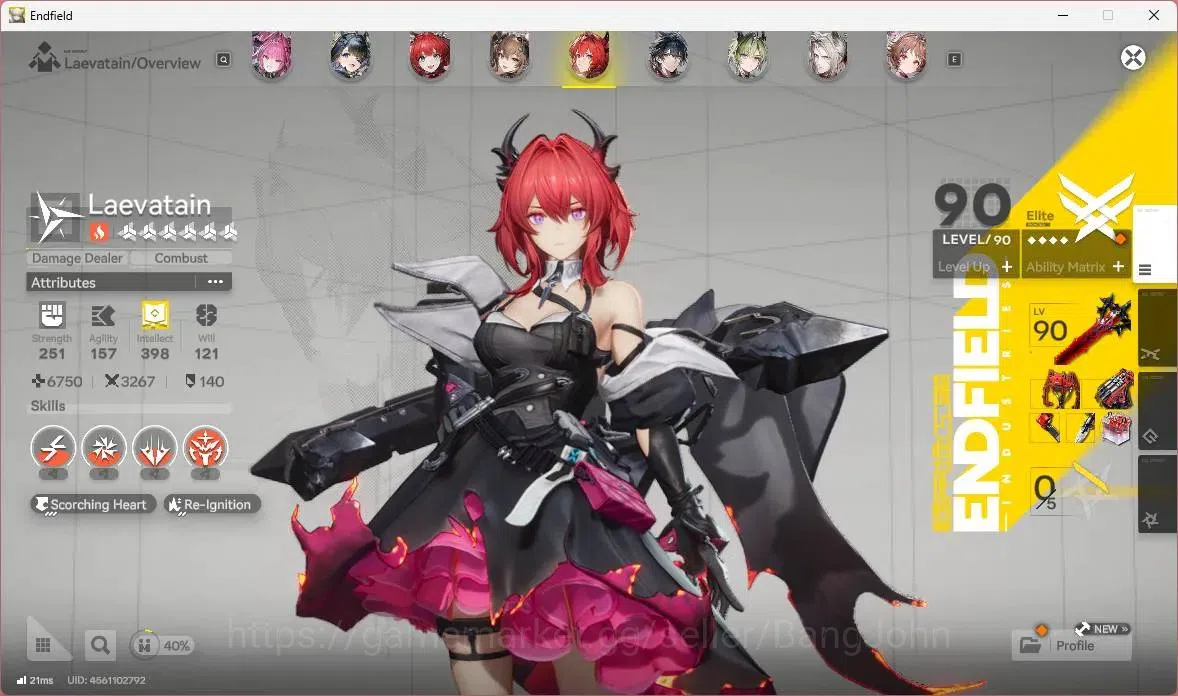 Arknights: Endfield Accounts ASIA|Lv54|5Limited+3Sign|[Yvonne,Gilberta(P3),Laev image 4