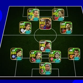 eFootball Accounts Legends & Iconic Players COLECTIVE 3205+ | Z IBRAHIMOVIC x BIGTIME RIVALDO x ZANETTI x F TORRES x