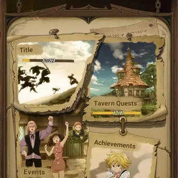 The Seven Deadly Sins: Grand Cross Accounts Endgame Global|4.89Mpow|7LR(NemMeliodas,PrincElizabeth,RoxyMad,Etc)|+7UR