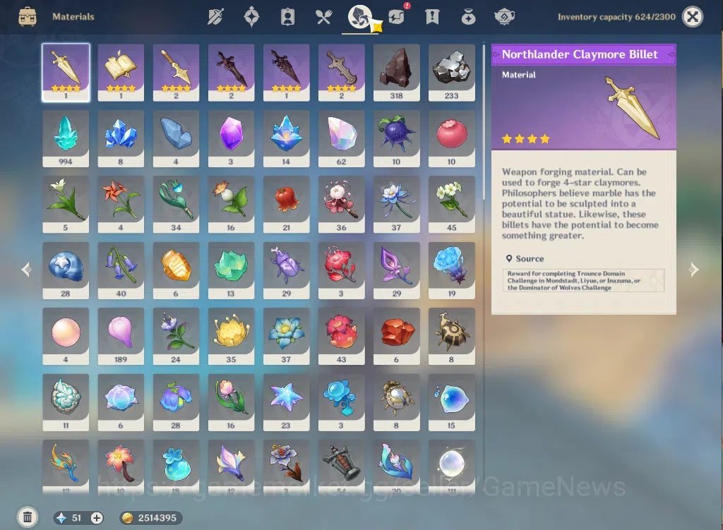 Genshin Impact Accounts ASIA|AR55|8Limited+2(*5Weapon)|Flins,Lauma,Wandere image 9